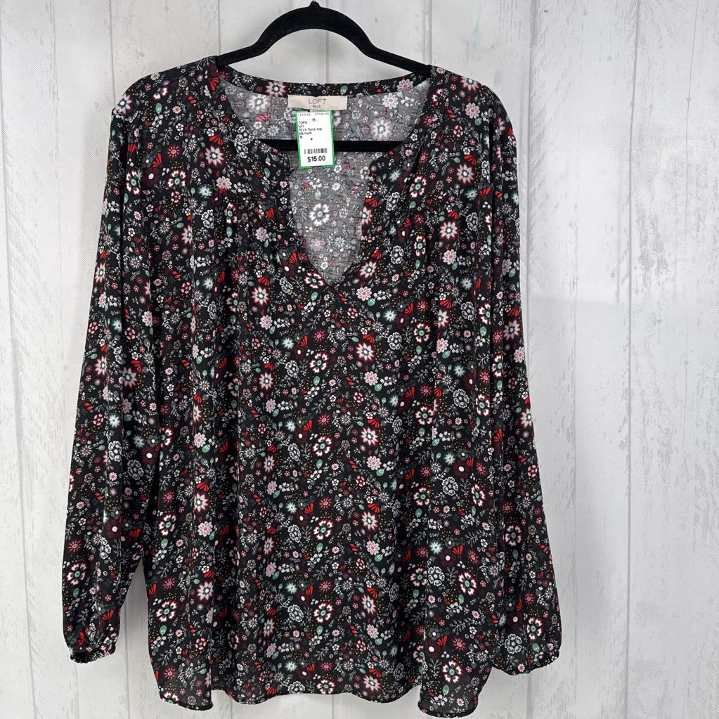 18 l/s floral top