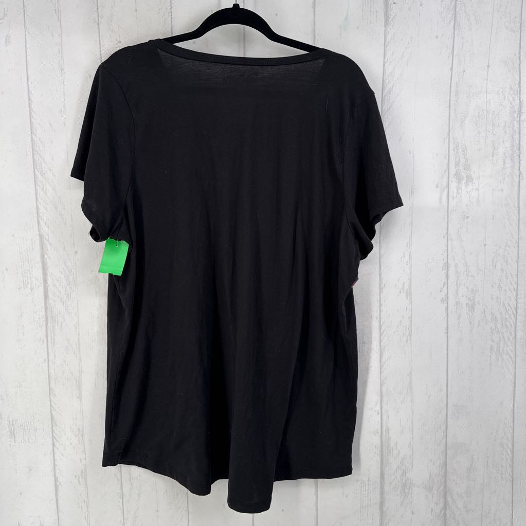 3 s/s stripe mickey top