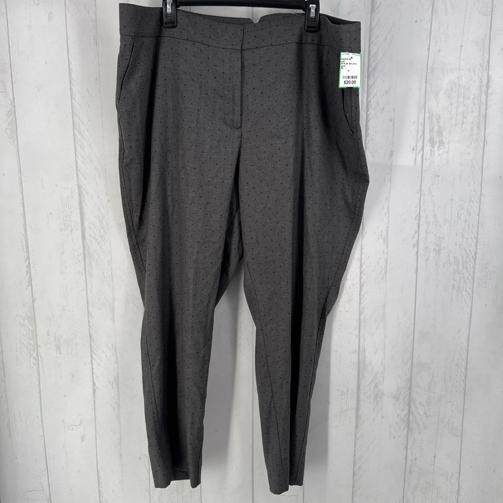 R79 20 dot print pants