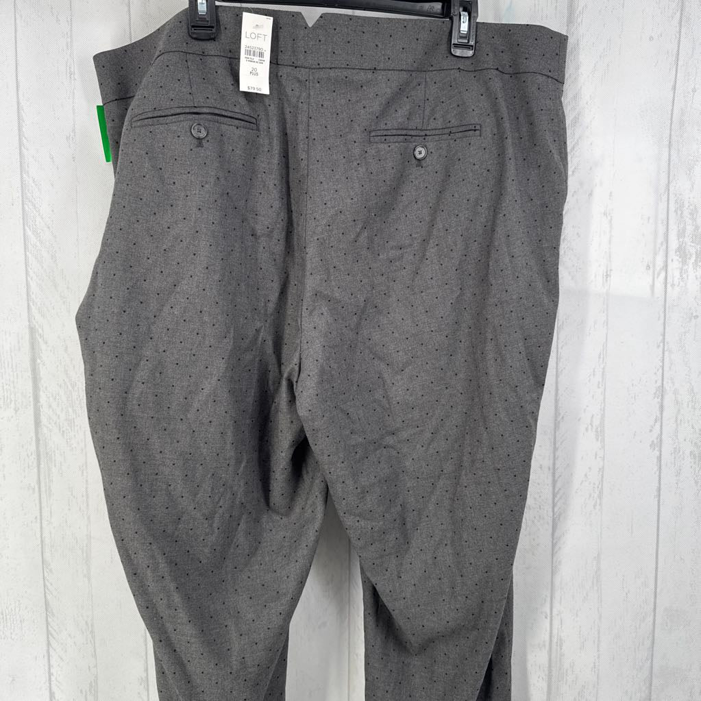 R79 20 dot print pants