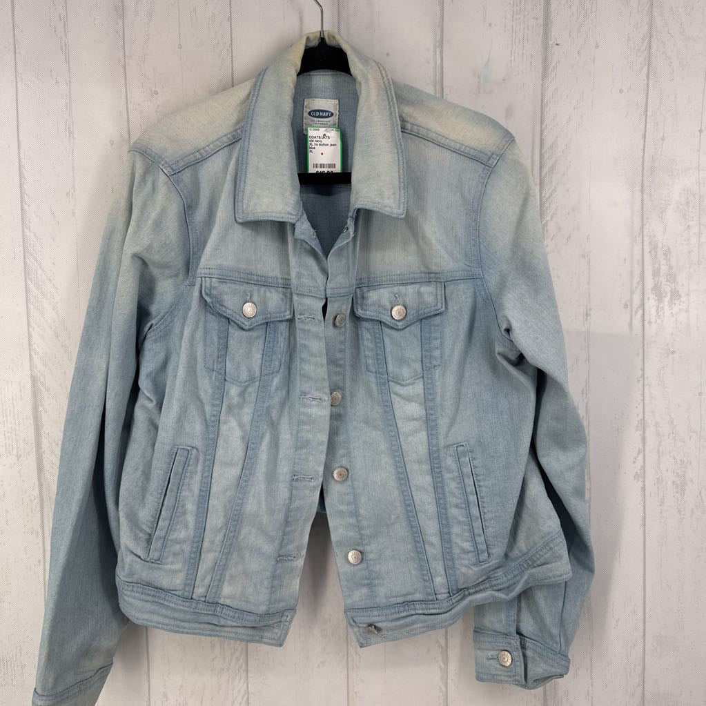 XL l/s button jean jacket