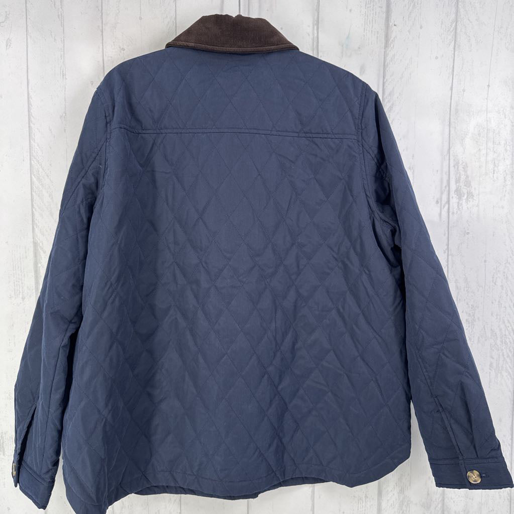 XXL l/s button quilted coat