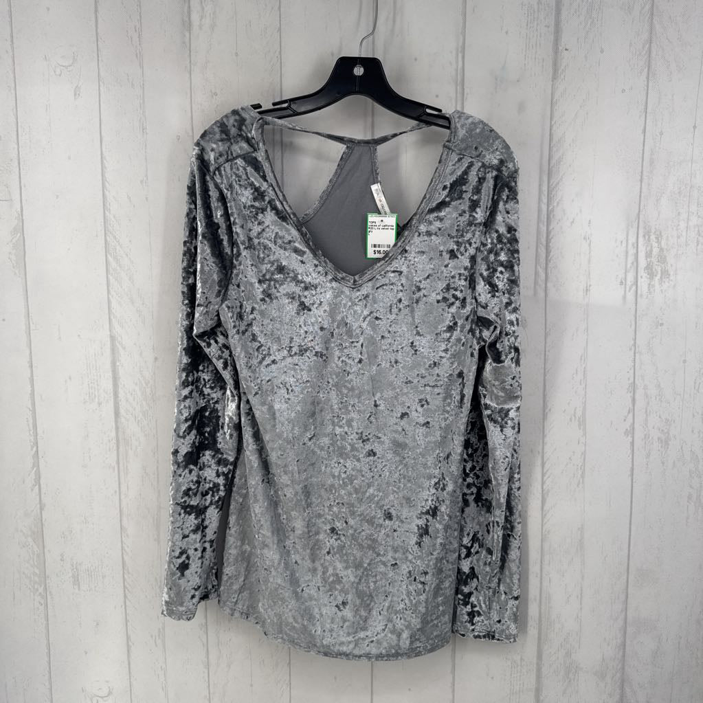 R23 L l/s velvet top