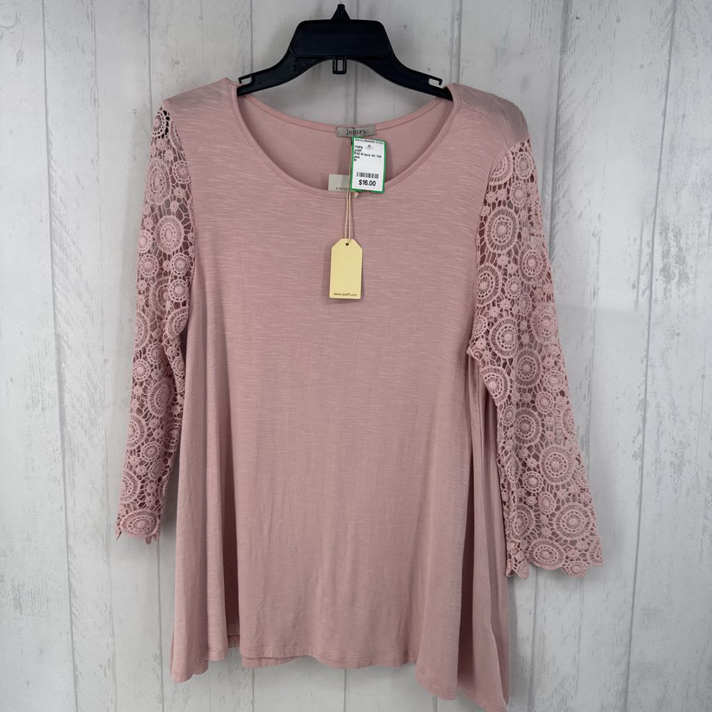 R30 M lace slv top