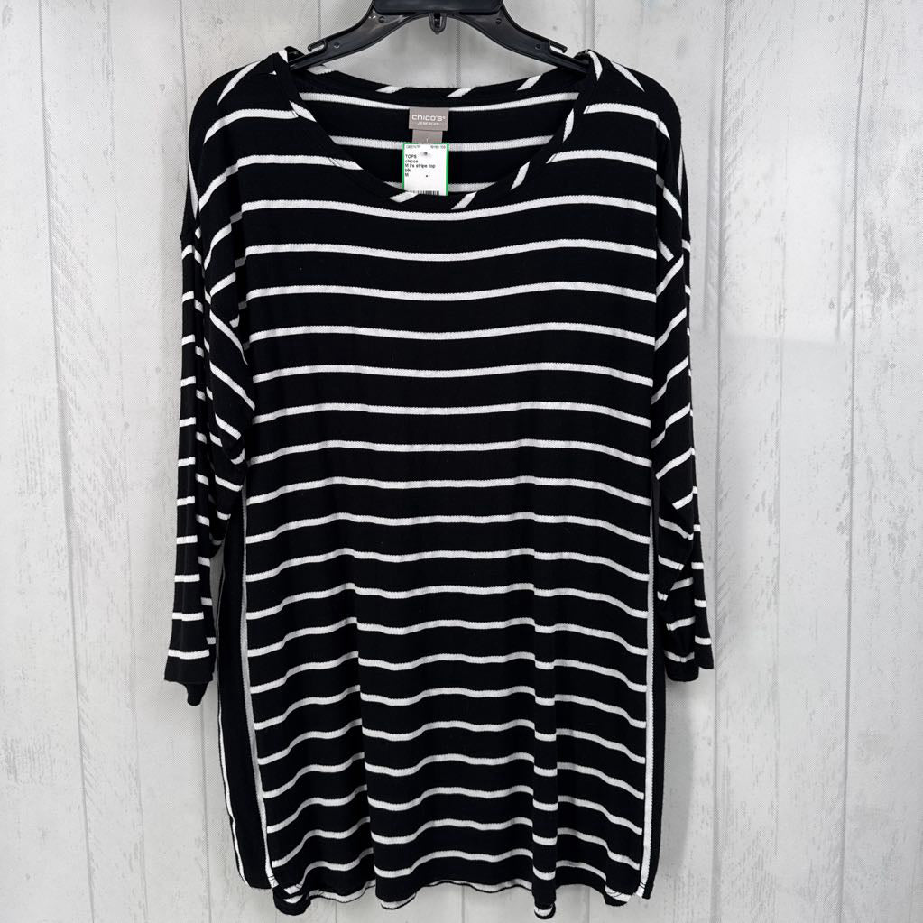 M l/s stripe top
