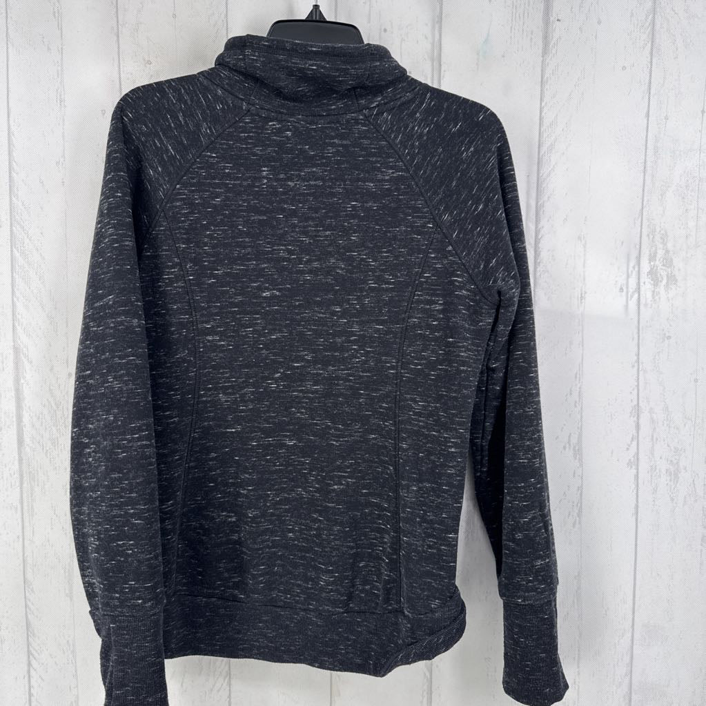 S l/s marled sweatshirt