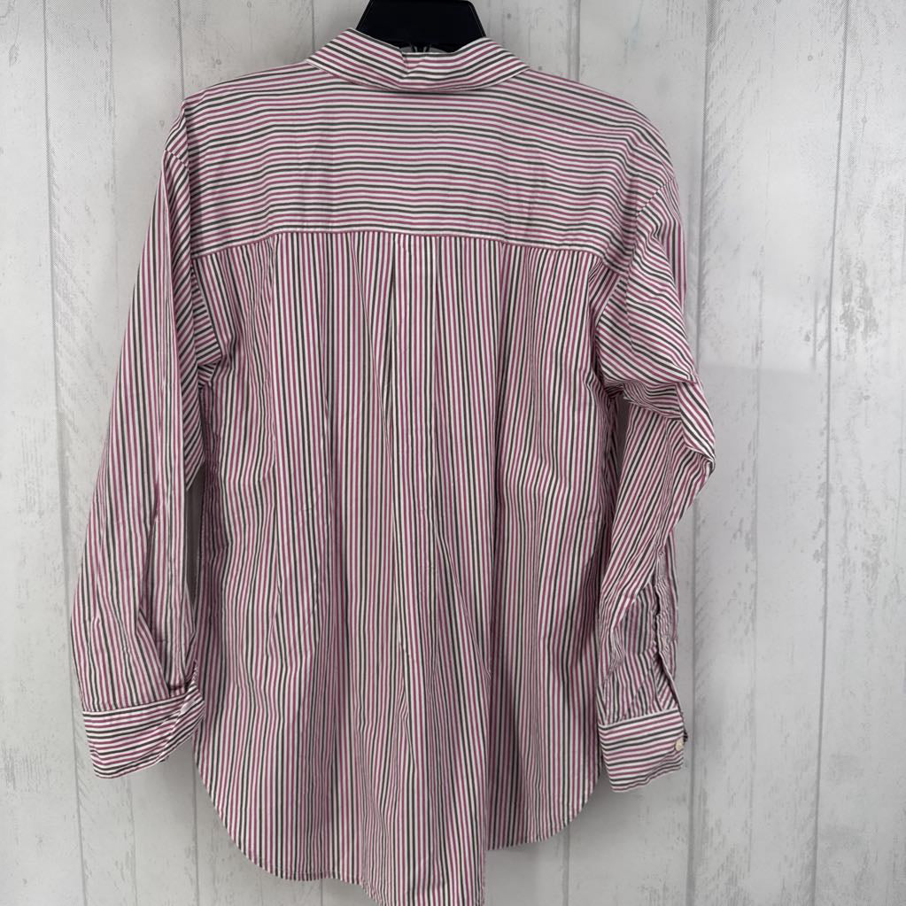 S l/s pin stripe button shirt