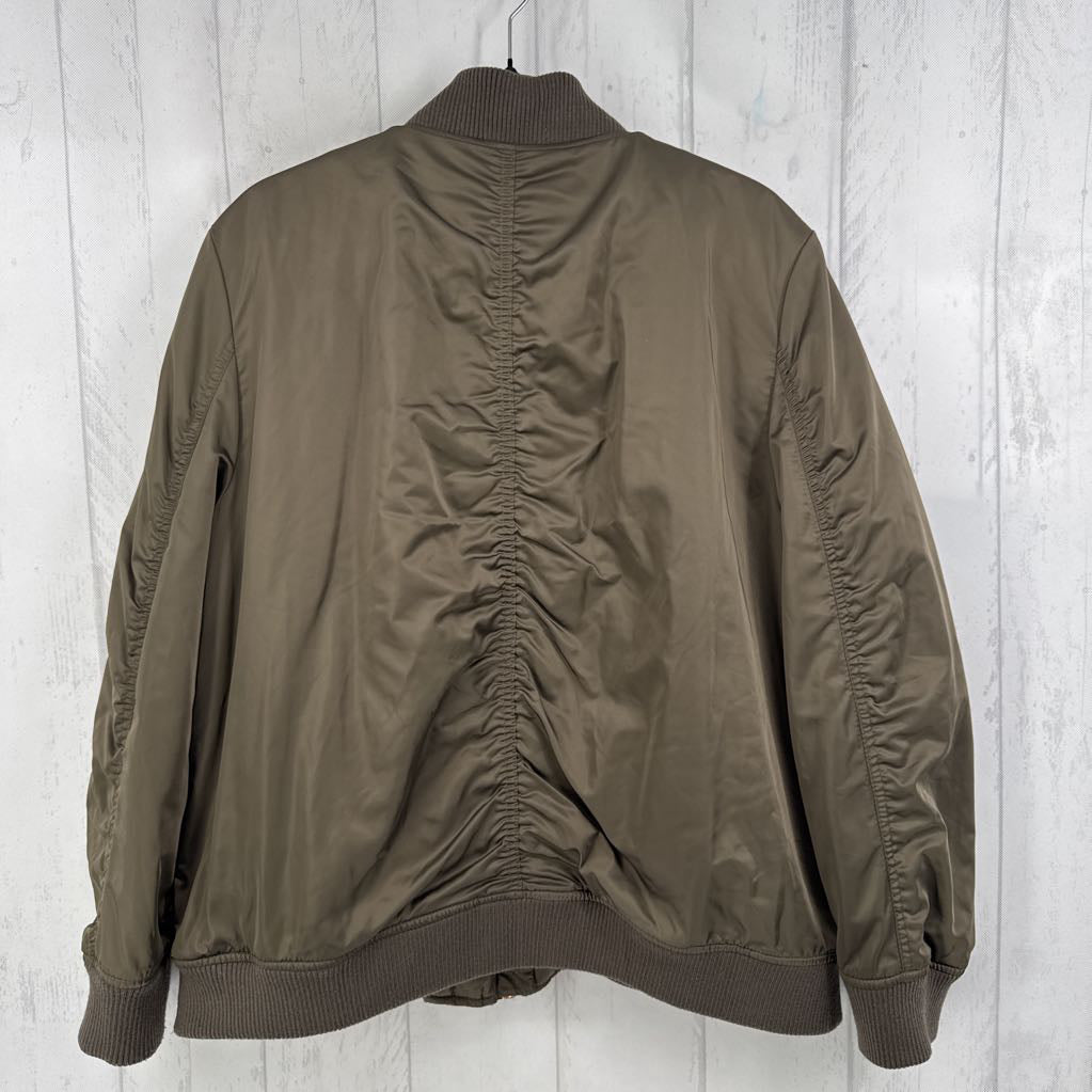 XL l/s zip bomper jacket