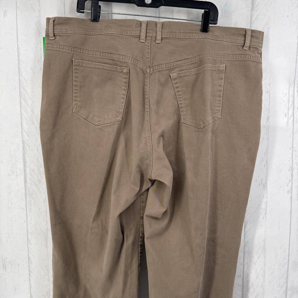 22W straight leg jean