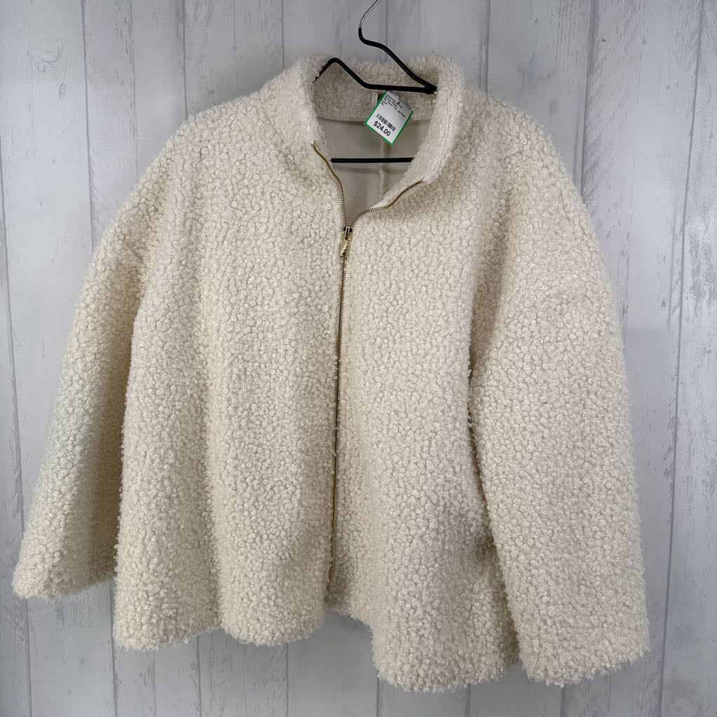 XL faux fur jacket