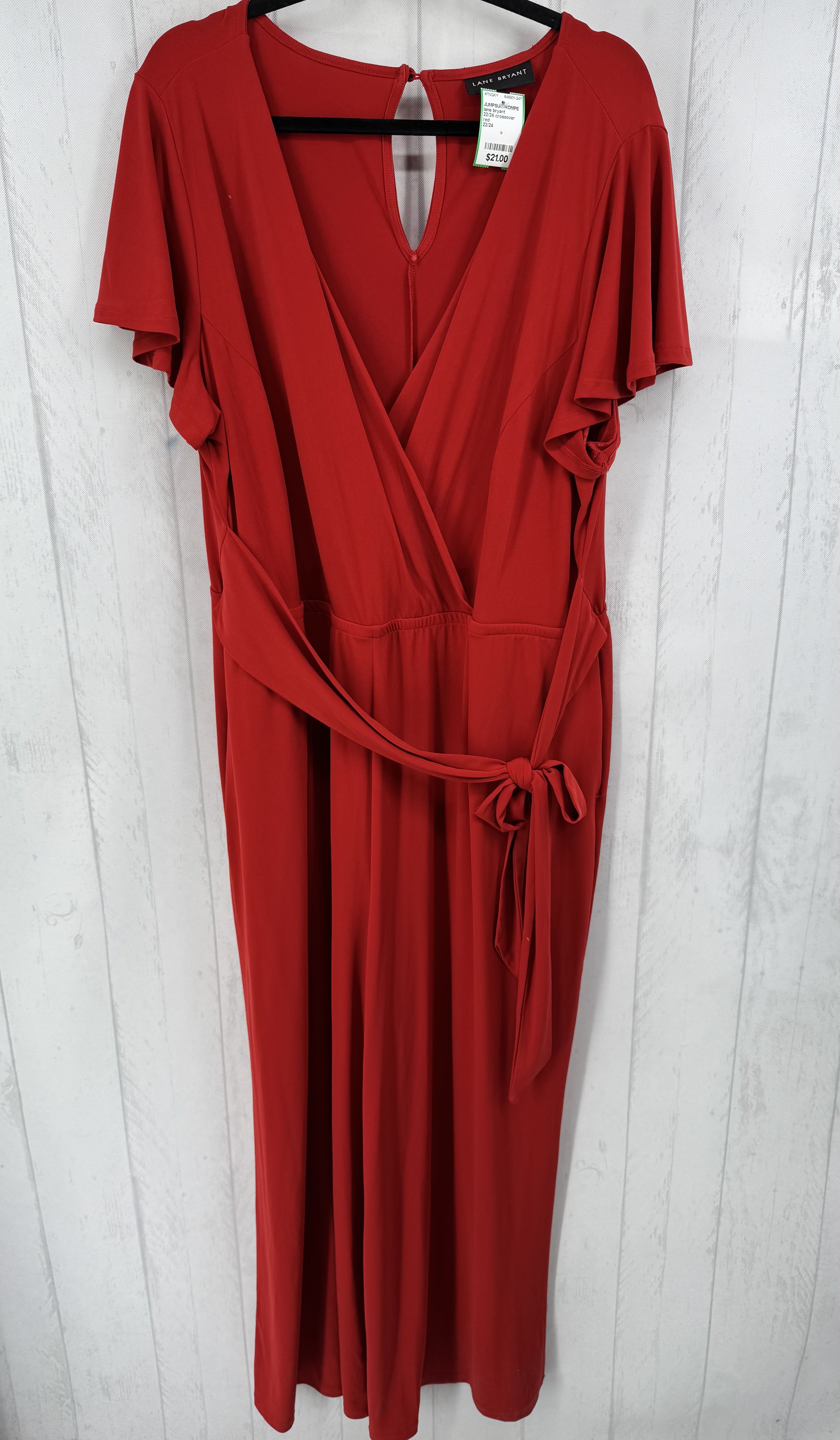 22/24 crossover s/s jumpsuit