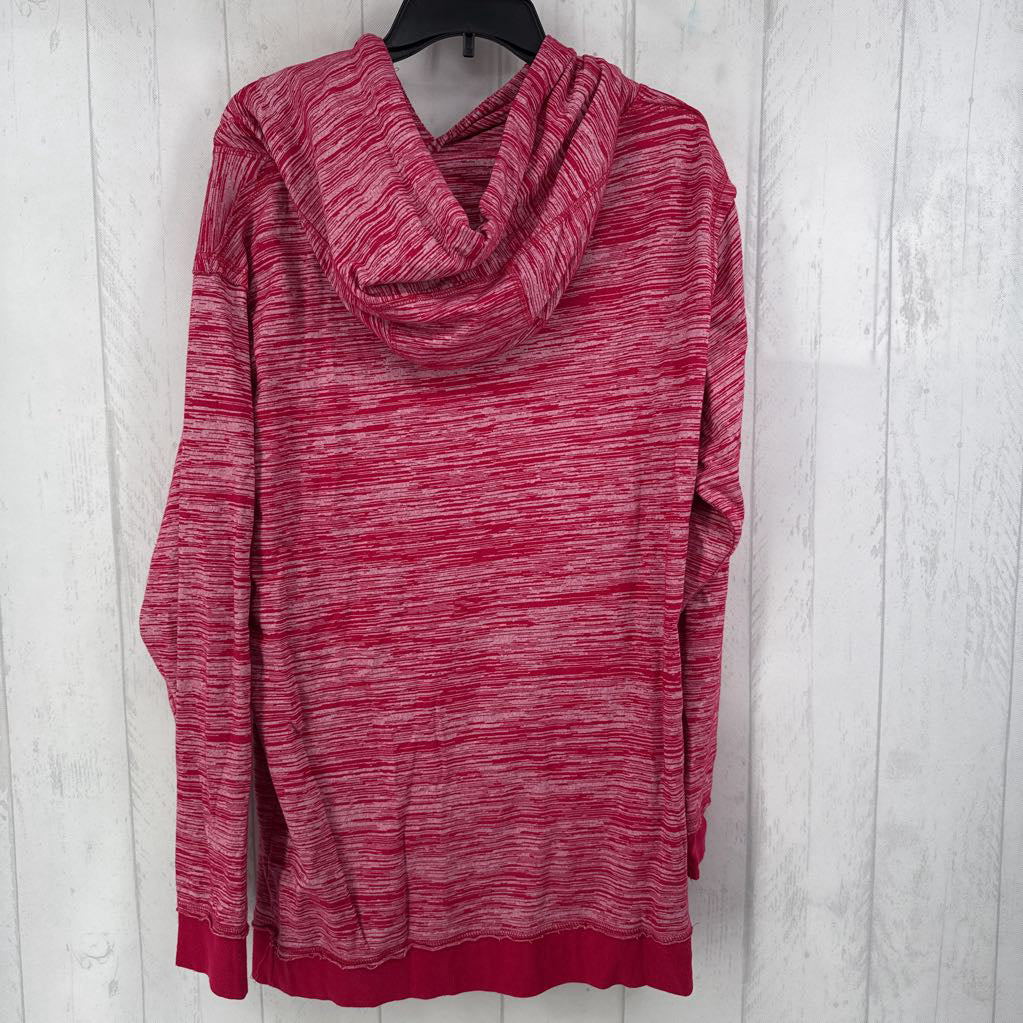 XL marled pullover tunic l/s