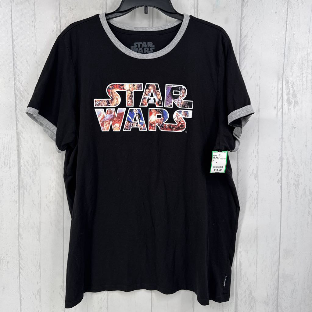 3 s/s star wars top