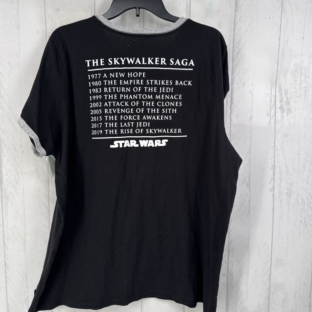 3 s/s star wars top