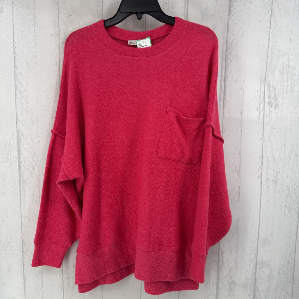 L/XL l/s pocket sweater