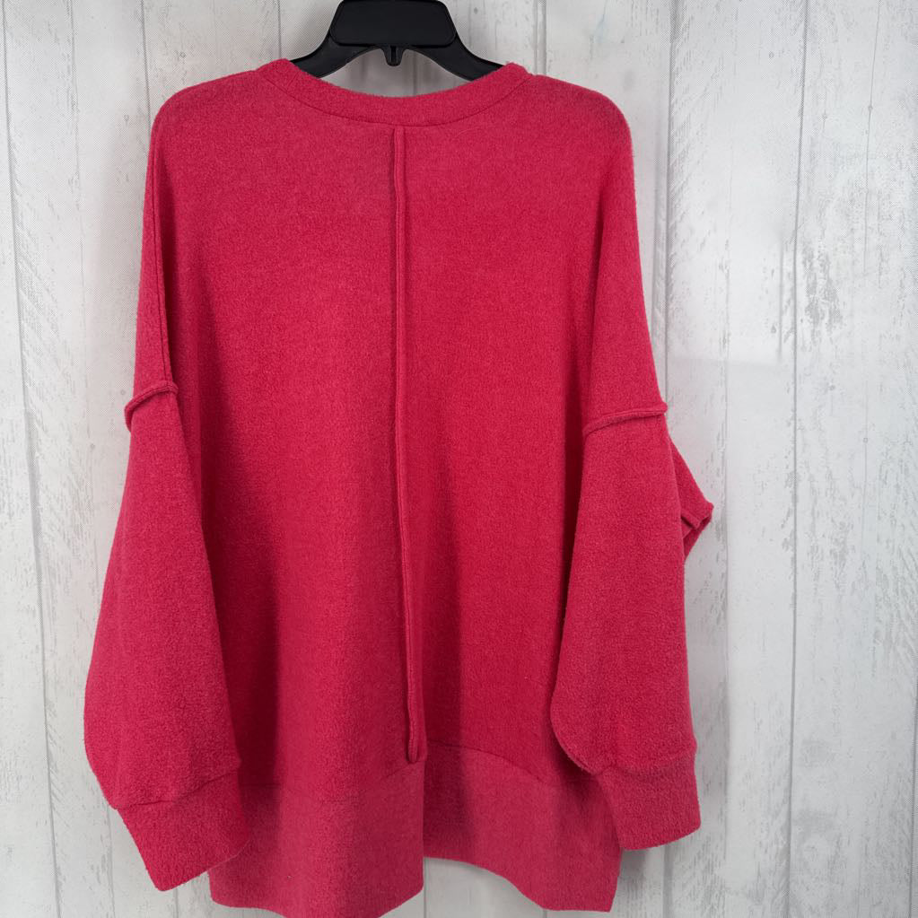 L/XL l/s pocket sweater