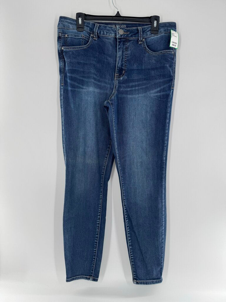 12 hi-rise skinny jean