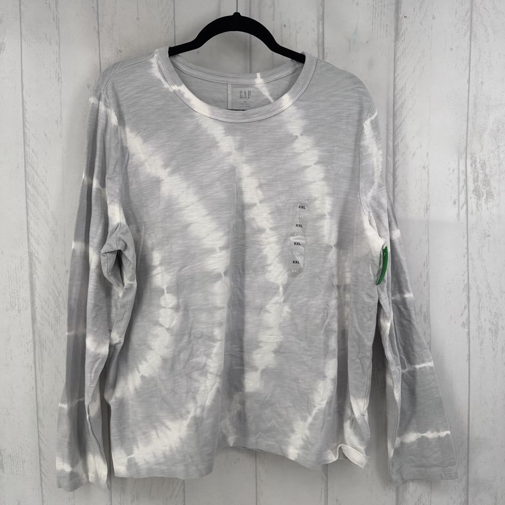 R35 XXL tie-dye l/s tee