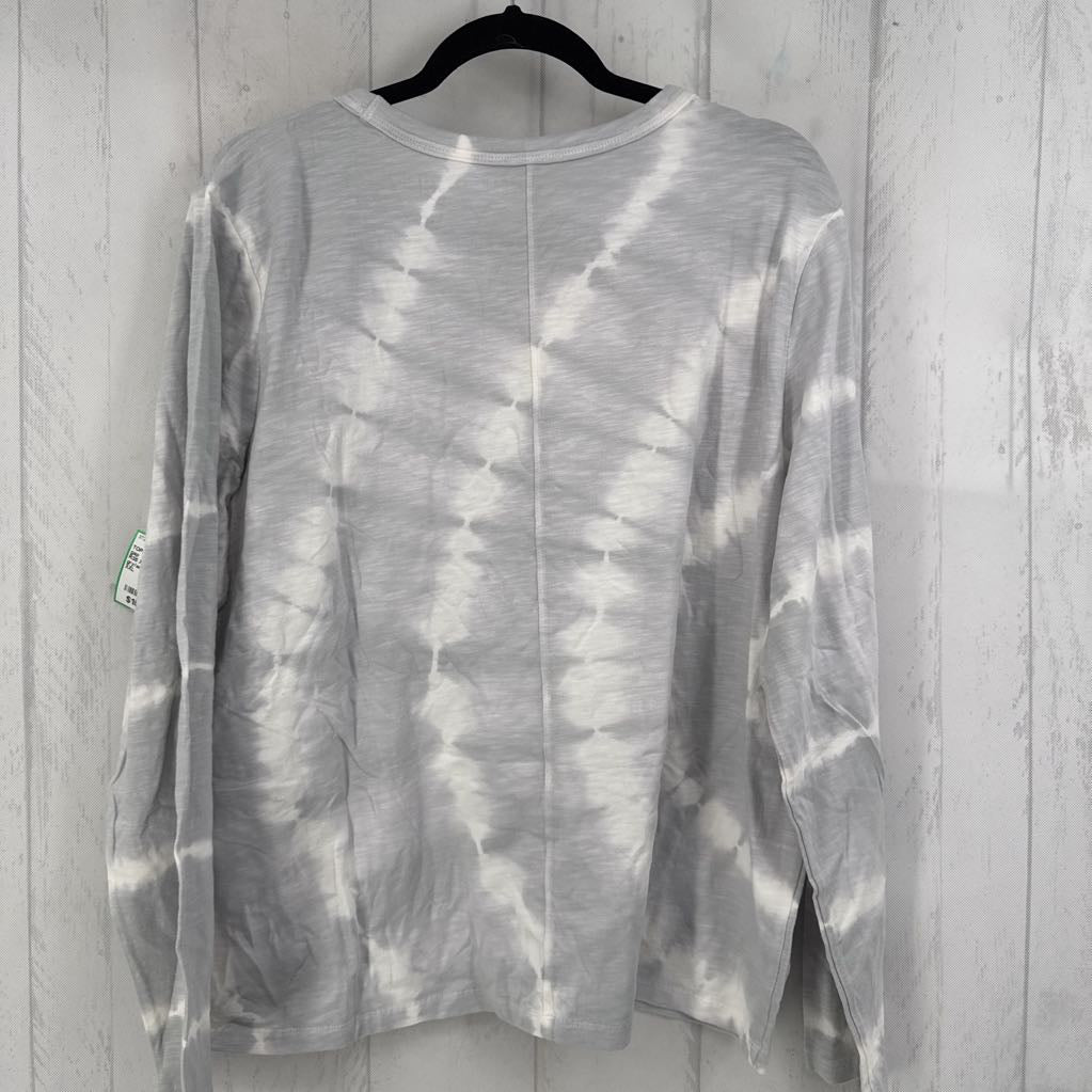R35 XXL tie-dye l/s tee