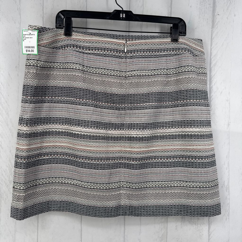 16 tweed skirt