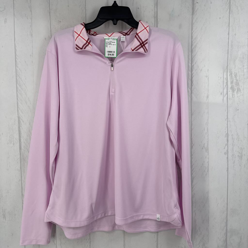 XXL quarter zip l/s pullover