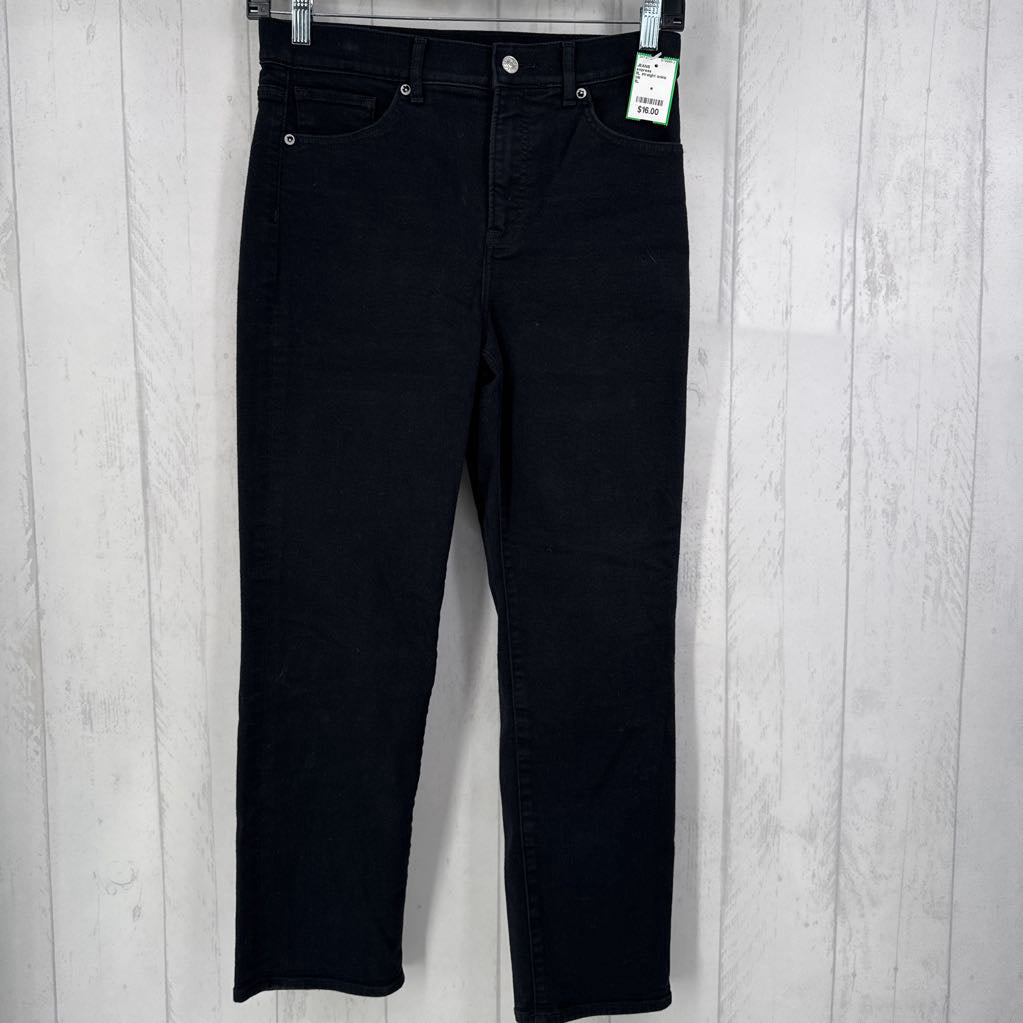 8L straight ankle jeans