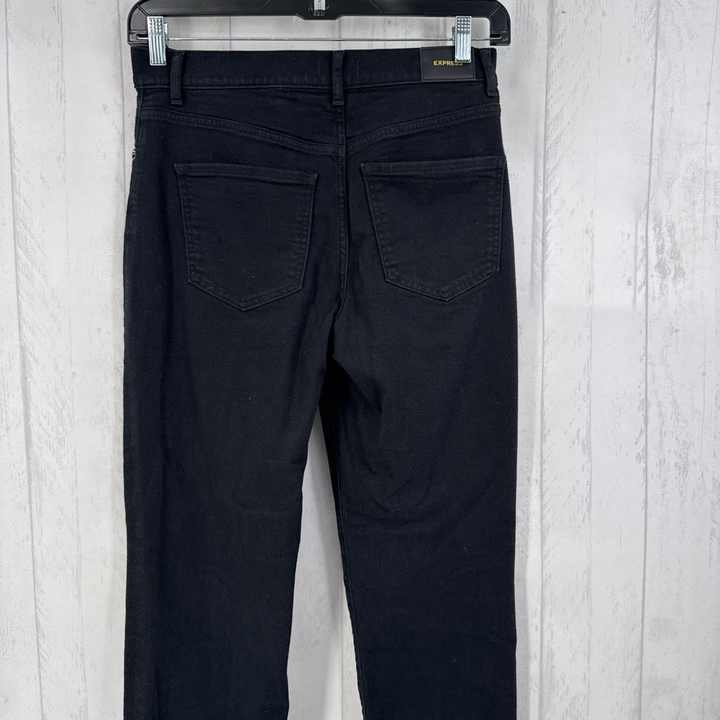 8L straight ankle jeans