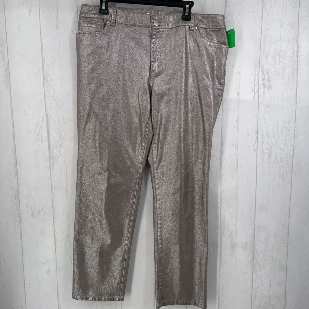 2.5 metallic jeans