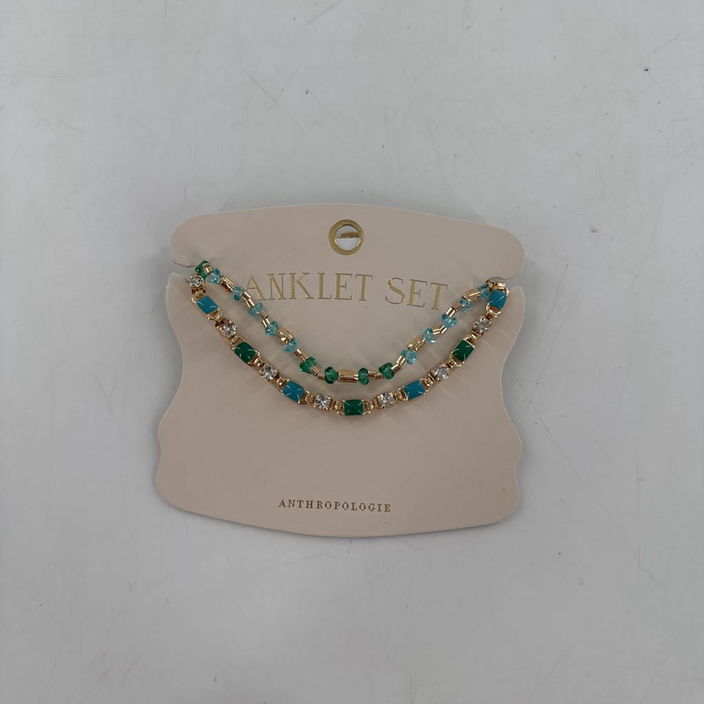 R30 beaded anklet set