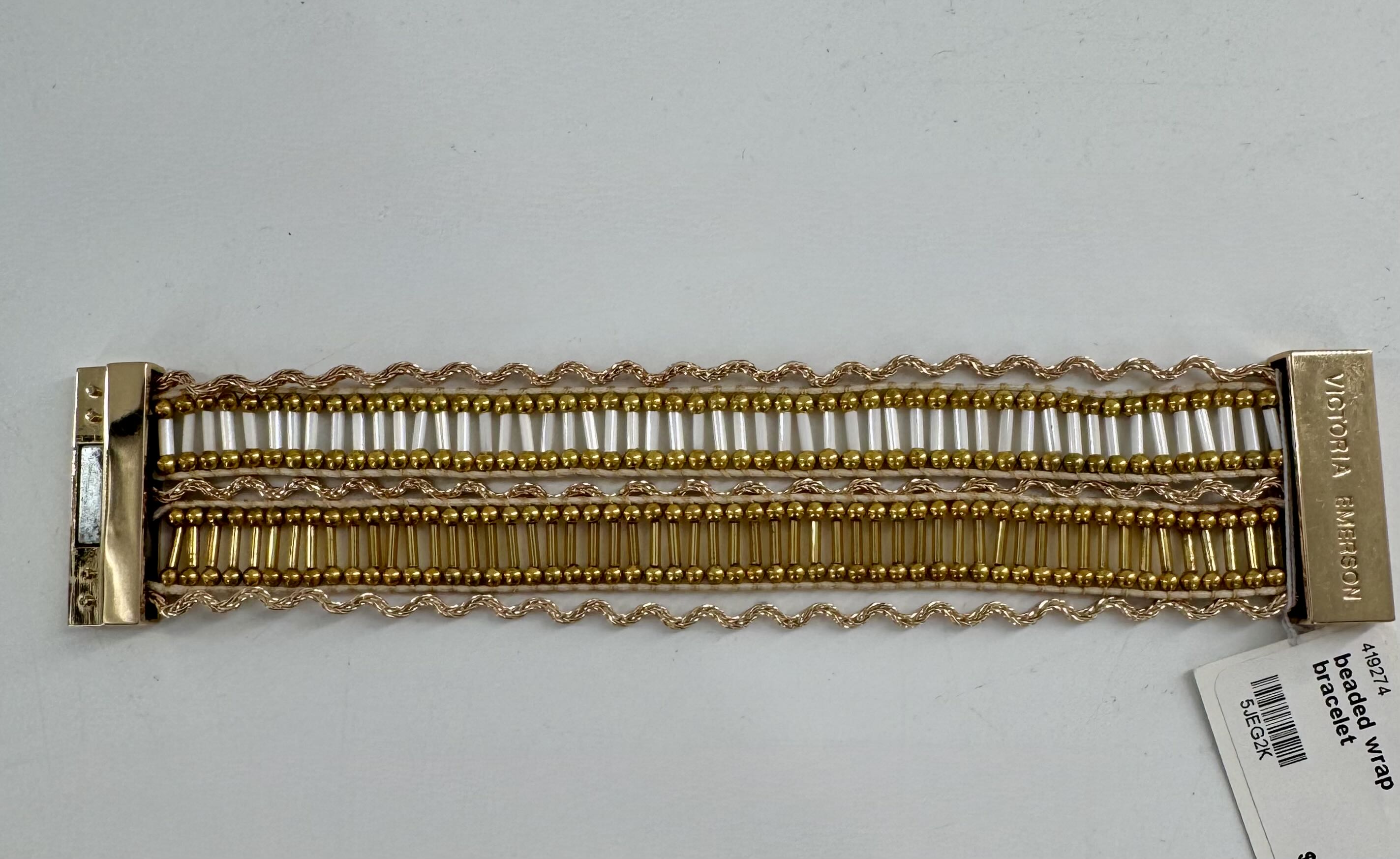 beaded wrap bracelet