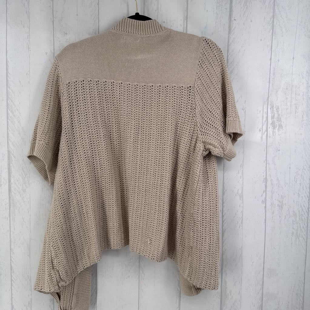 2x s/s open cardigan