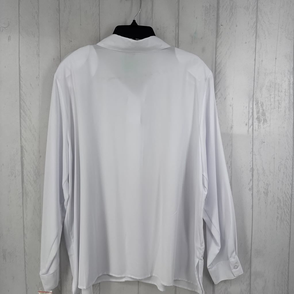 2X button down l/s top