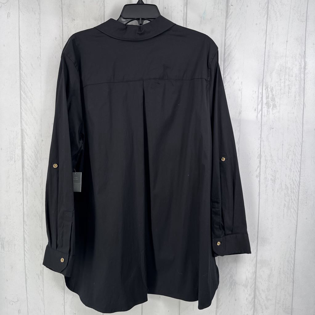 20W button down l/s top