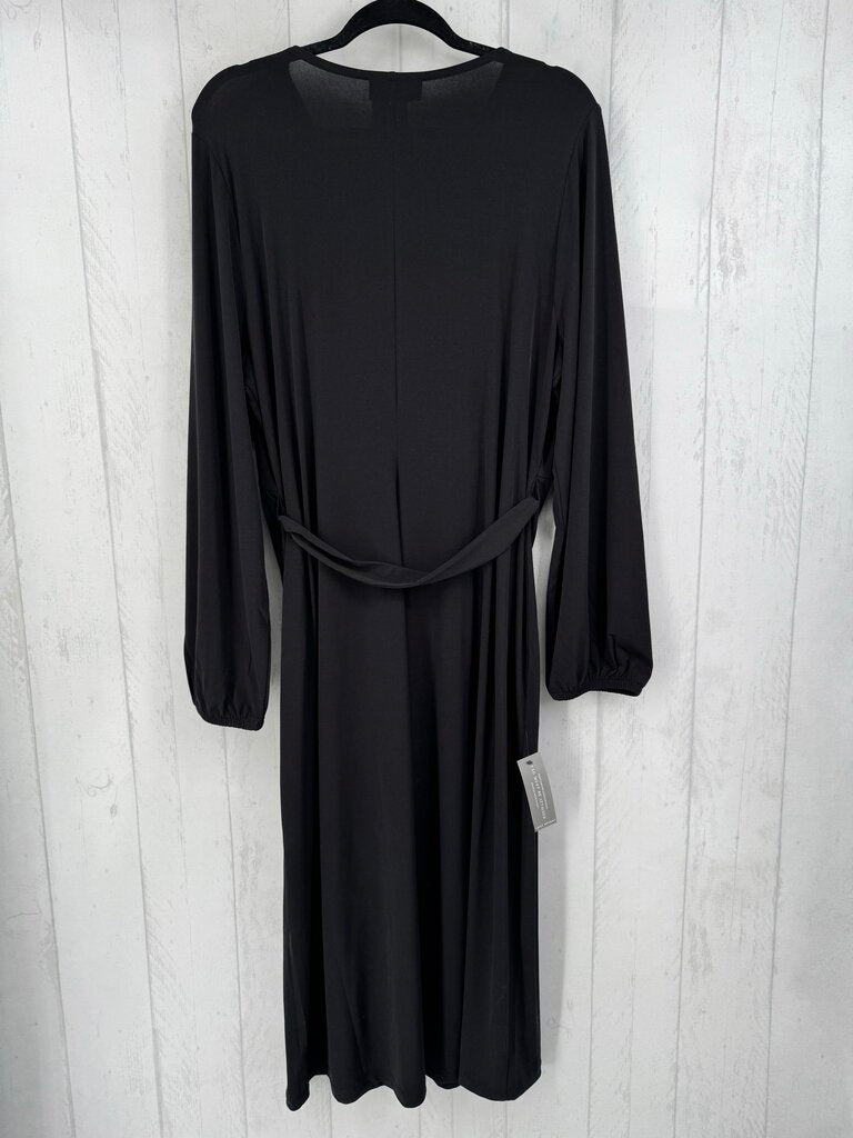 R80 18/20 crossover l/s dress