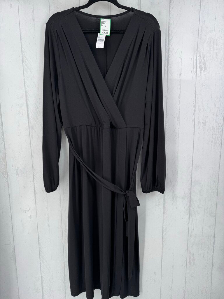 R80 18/20 crossover l/s dress