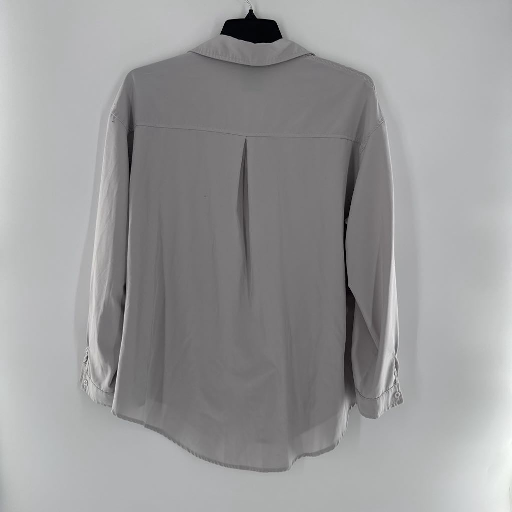 XL button down l/s top