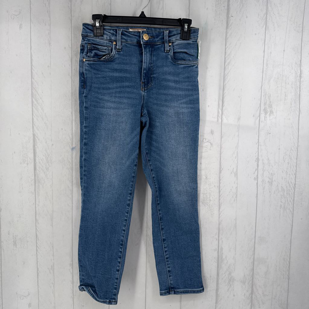 2 crop straight leg jean