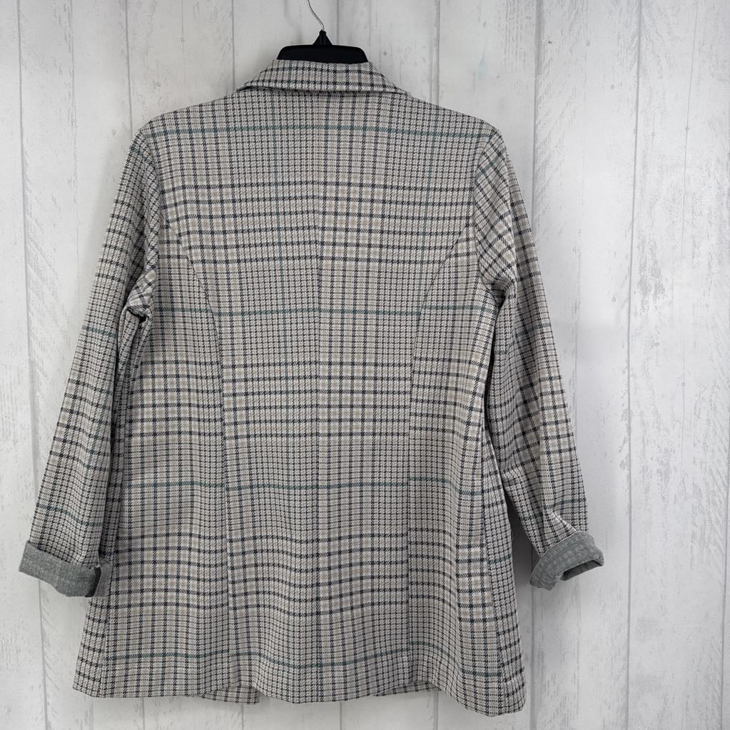 S plaid blazer