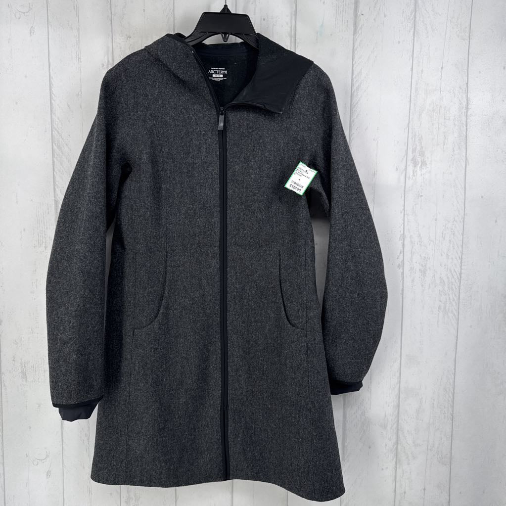 M wool-blend fuul zip jacket