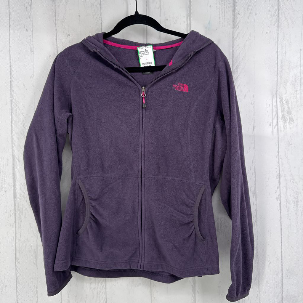 L zip-up fleece jacket