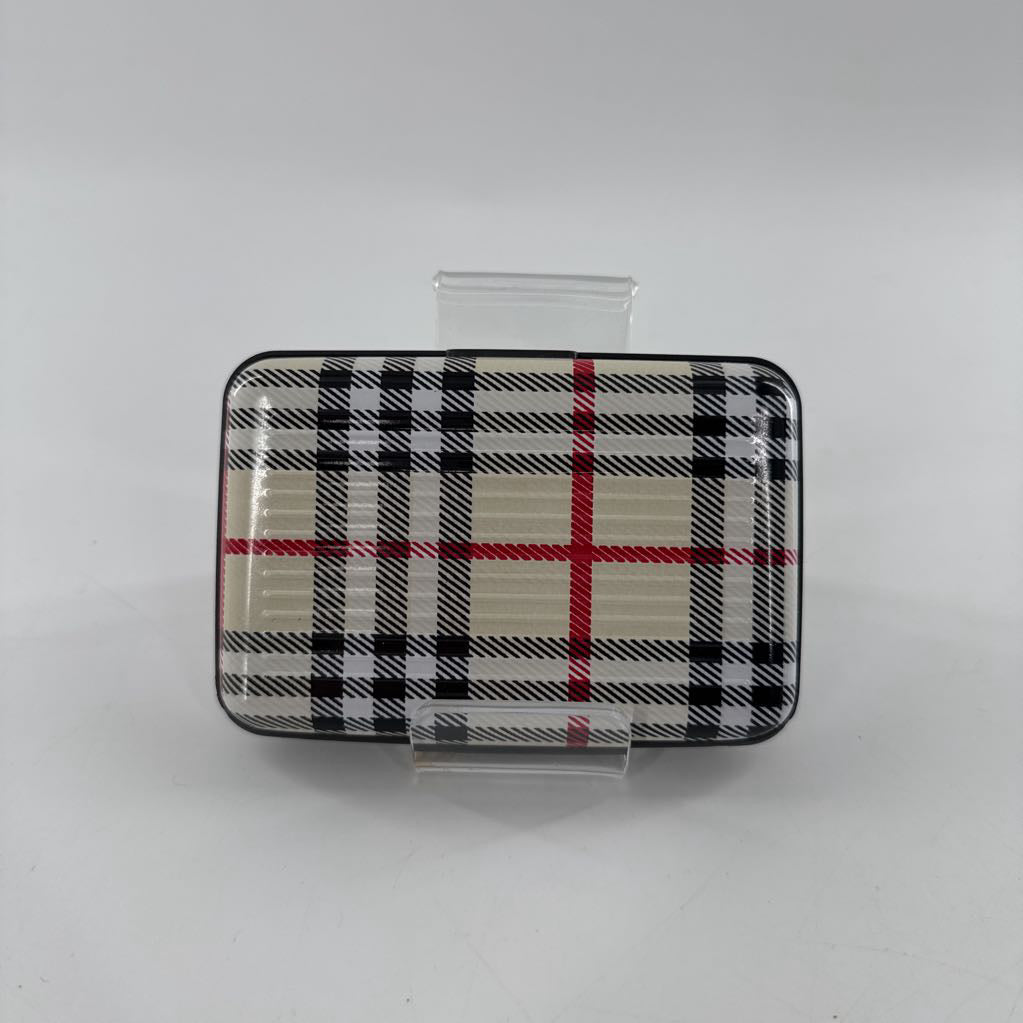 card caddy-plaid