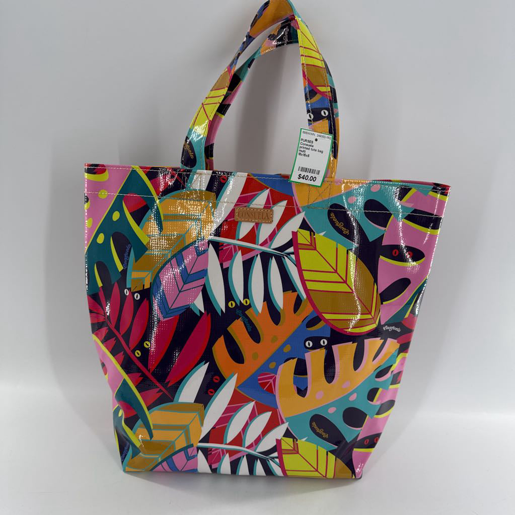printed tote bag