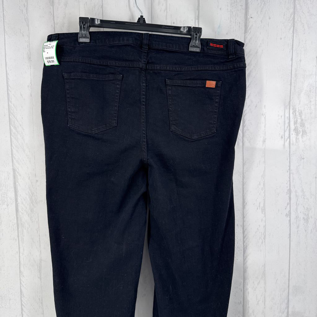 18w buttoned leg jeans