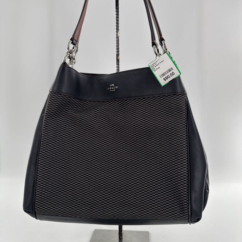 jacquard hobo shoulder bag