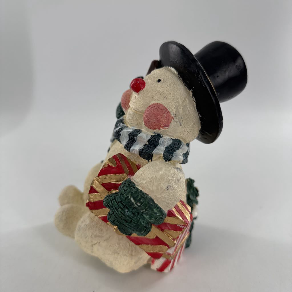 snowman stocking hanger