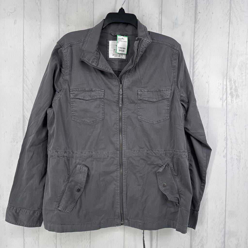 XL zip up l/s jacket