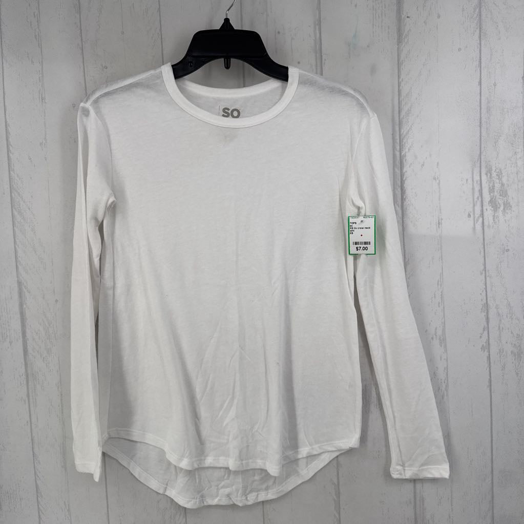 XS l/s crew neck top
