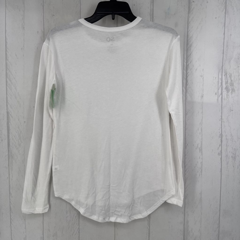 XS l/s crew neck top