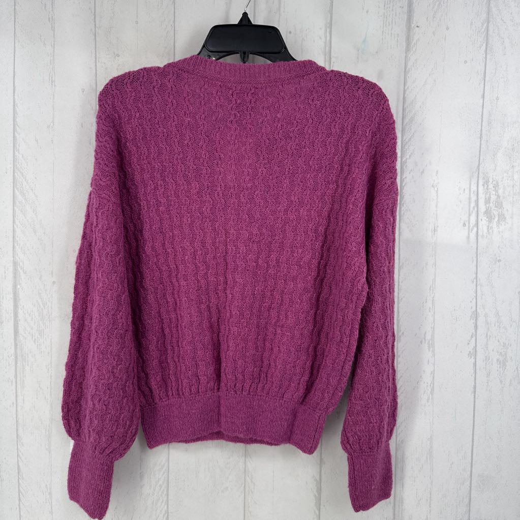 R32 S cable knit sweater