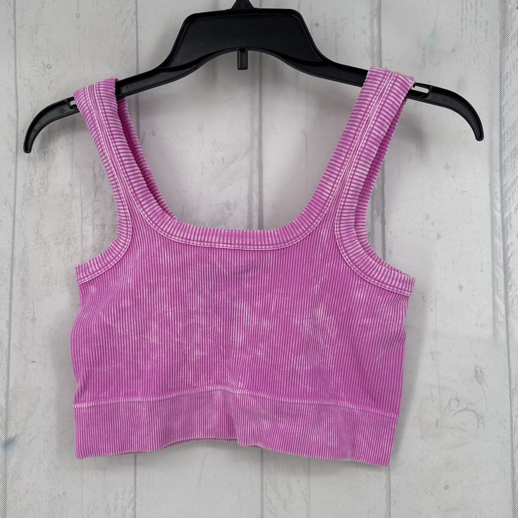 L/XL ribbed crop tank